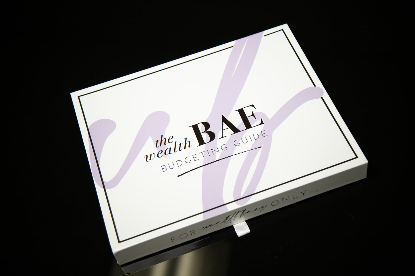 The Wealth Bae Budgeting Planner (White)
